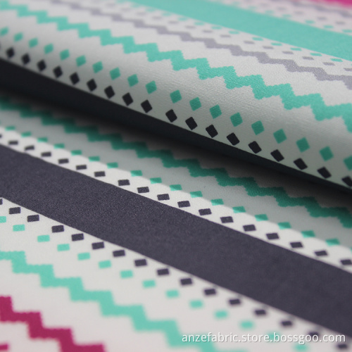 Fashion printed cotton thailand poplin fabric